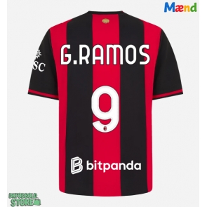 AC Milan Goncalo Ramos #9 Replika Hjemmebanetrøje 2026-27 Kortærmet